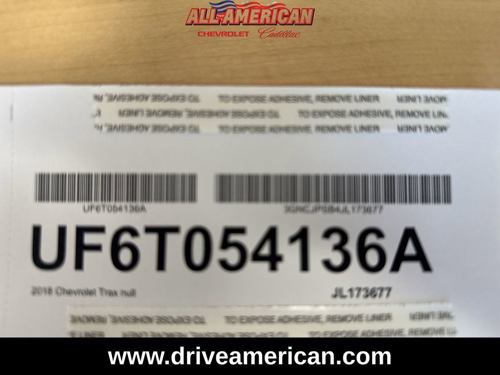 2018 Chevrolet Trax LT