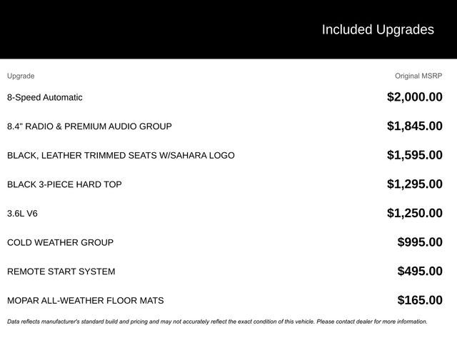 2020 Jeep Wrangler Unlimited Sahara 4x4
