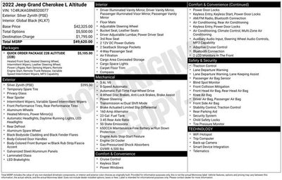 2022 Jeep Grand Cherokee L Altitude