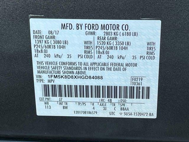 2017 Ford Explorer XLT