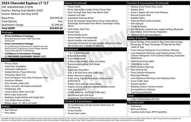 2024 Chevrolet Equinox FWD LT
