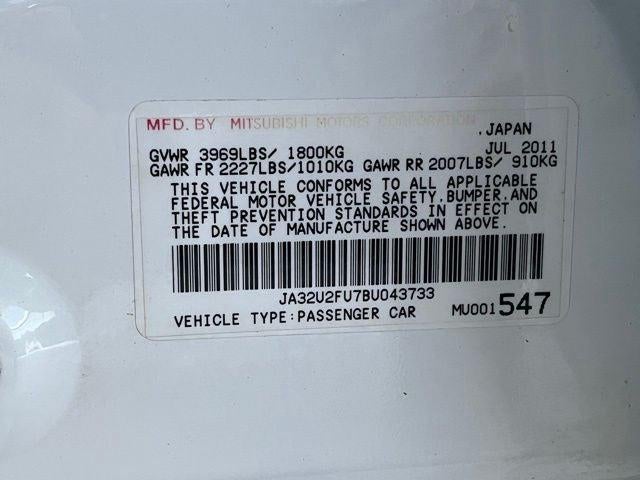 2011 Mitsubishi Lancer ES