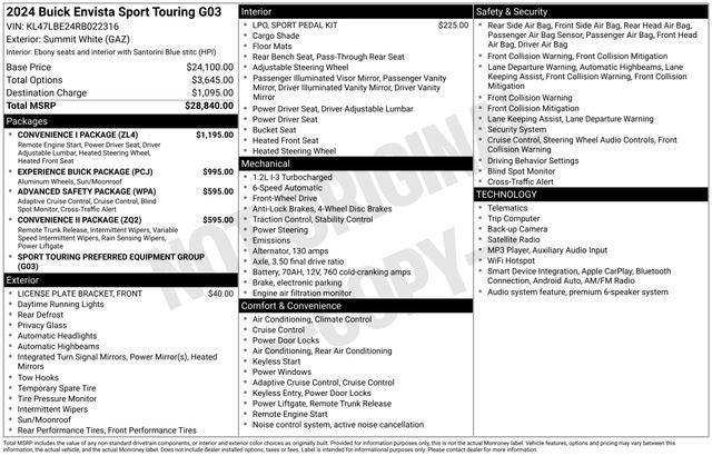 2024 Buick Envista Sport Touring FWD