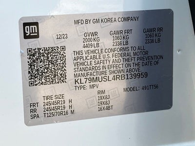 2024 Chevrolet Trailblazer AWD RS