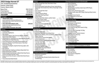 2023 Dodge Hornet GT AWD