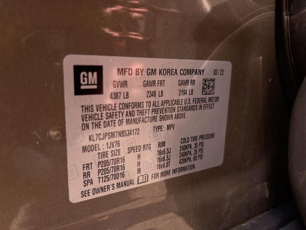2022 Chevrolet Trax LT