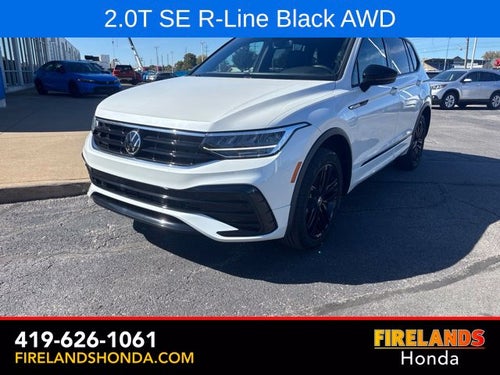 2022 Volkswagen Tiguan 2.0T SE R-Line Black