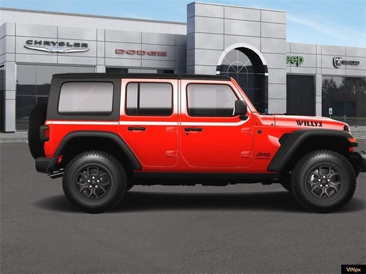 2024 Jeep Wrangler Willys Wheeler in Woodhaven, MI - Feldman Chrysler Dodge Jeep Ram Auto Group