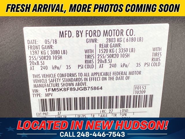 2018 Ford Explorer Limited