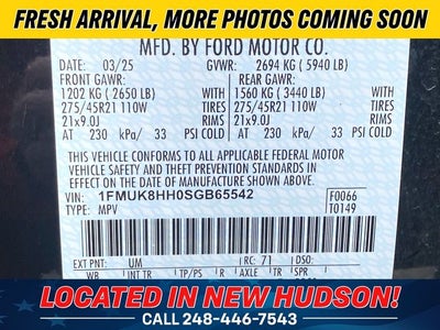 2025 Ford Explorer Platinum