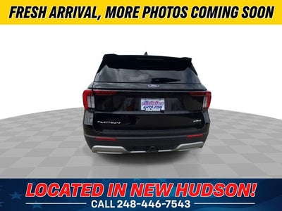 2025 Ford Explorer Platinum