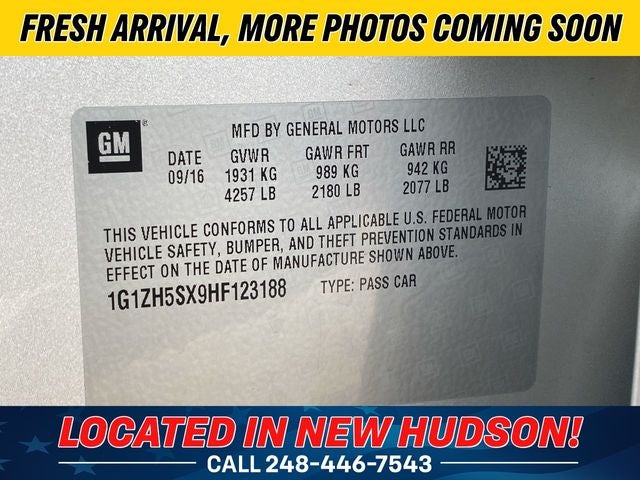 2017 Chevrolet Malibu Premier