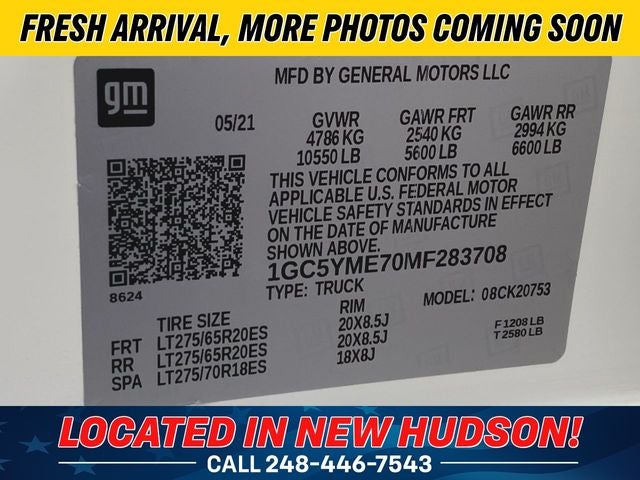 2021 Chevrolet Silverado 2500HD Custom