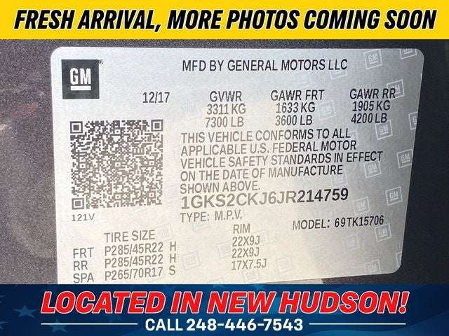 2018 GMC Yukon Denali