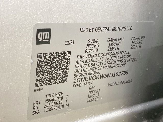 2022 Chevrolet Traverse LT 1LT