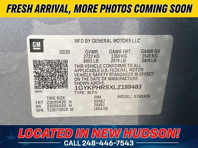 2020 Cadillac XT6 Sport