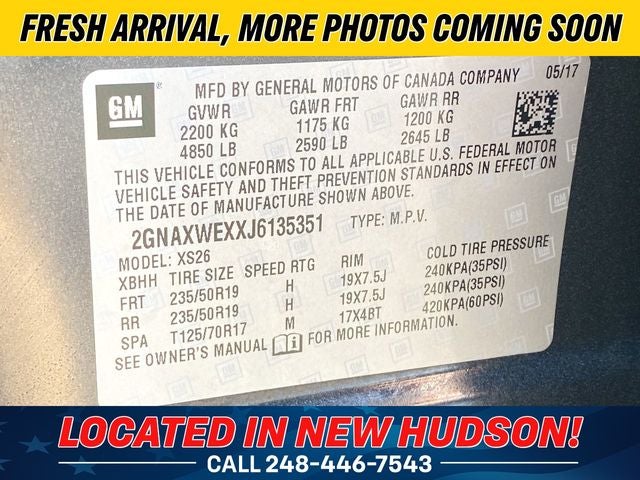 2018 Chevrolet Equinox Premier