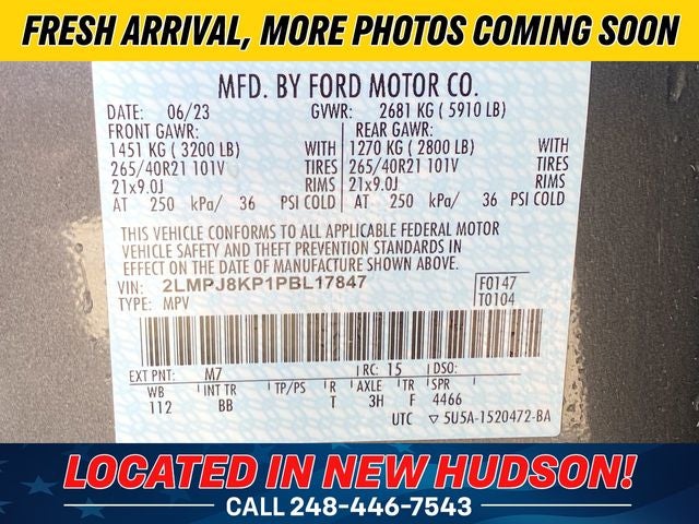 2023 Lincoln Nautilus Reserve