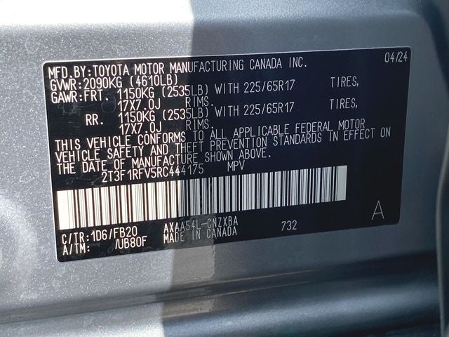 2024 Toyota RAV4 LE
