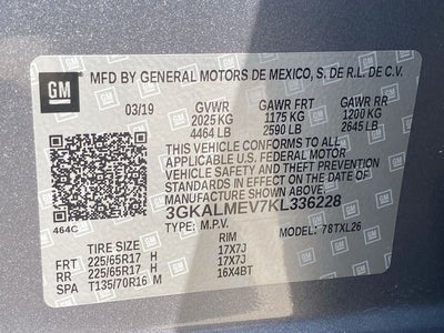 2019 GMC Terrain SLE