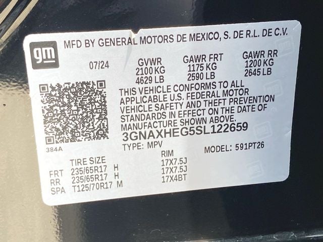 2025 Chevrolet Equinox LT