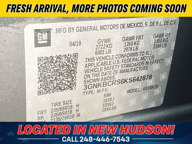 2019 Chevrolet Blazer Base 2LT