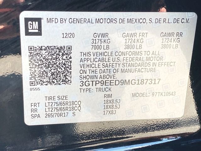 2021 GMC Sierra 1500 AT4