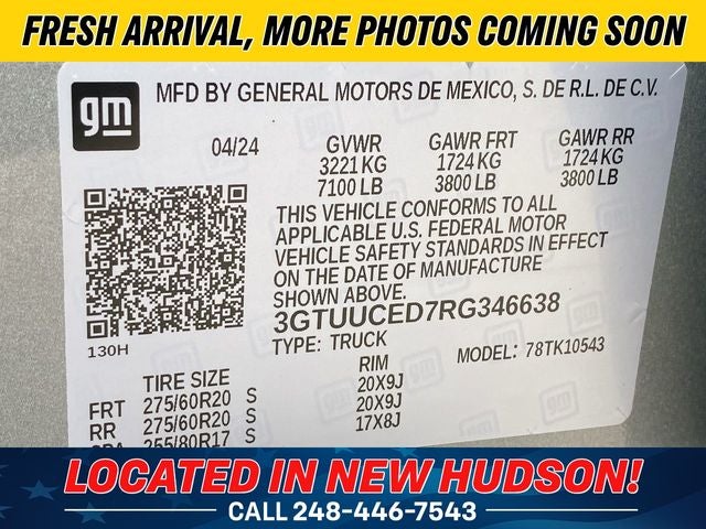2024 GMC Sierra 1500 Elevation