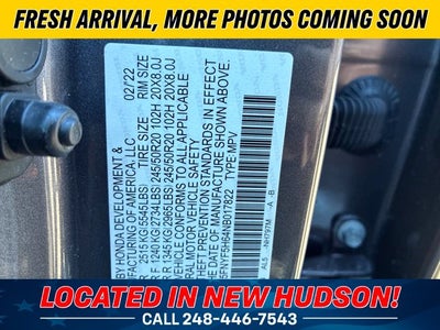 2022 Honda Pilot Touring 7 Passenger