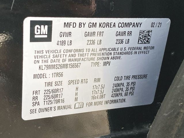 2021 Chevrolet TrailBlazer LS