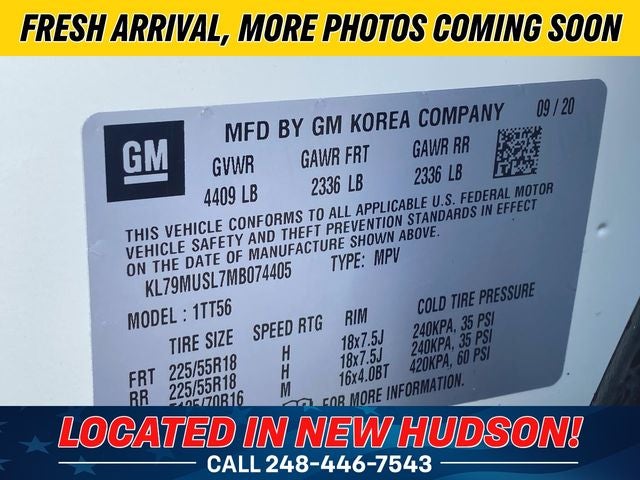 2021 Chevrolet TrailBlazer RS