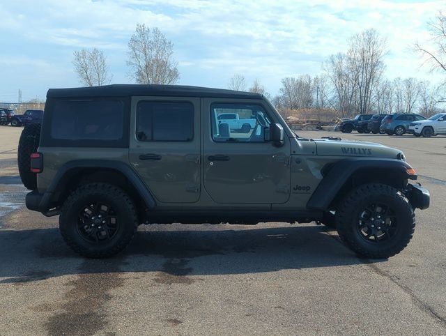 2025 Jeep Wrangler 4-Door Willys 4x4
