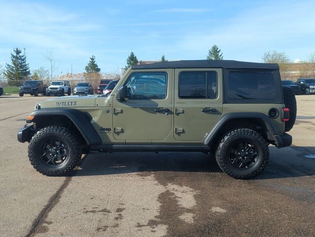 2025 Jeep Wrangler 4-Door Willys 4x4