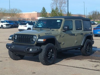2025 Jeep Wrangler 4-Door Willys 4x4