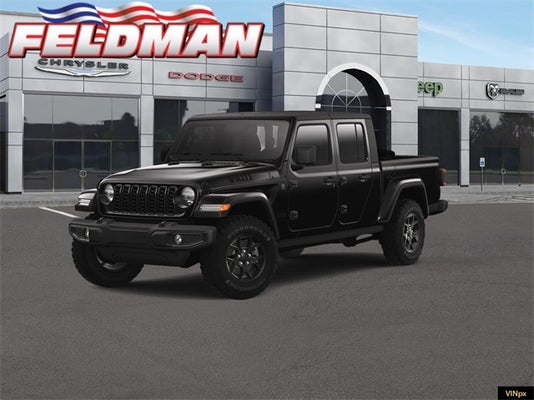 2024 Jeep Gladiator GLADIATOR WILLYS 4X4 in Woodhaven, MI - Feldman Chrysler Dodge Jeep Ram Auto Group
