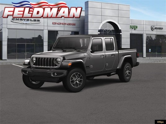 2024 Jeep Gladiator GLADIATOR SPORT S 4X4 in Woodhaven, MI - Feldman Chrysler Dodge Jeep Ram Auto Group