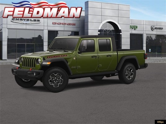 2023 Jeep Gladiator GLADIATOR RUBICON 4X4 in Woodhaven, MI - Feldman Chrysler Dodge Jeep Ram Auto Group
