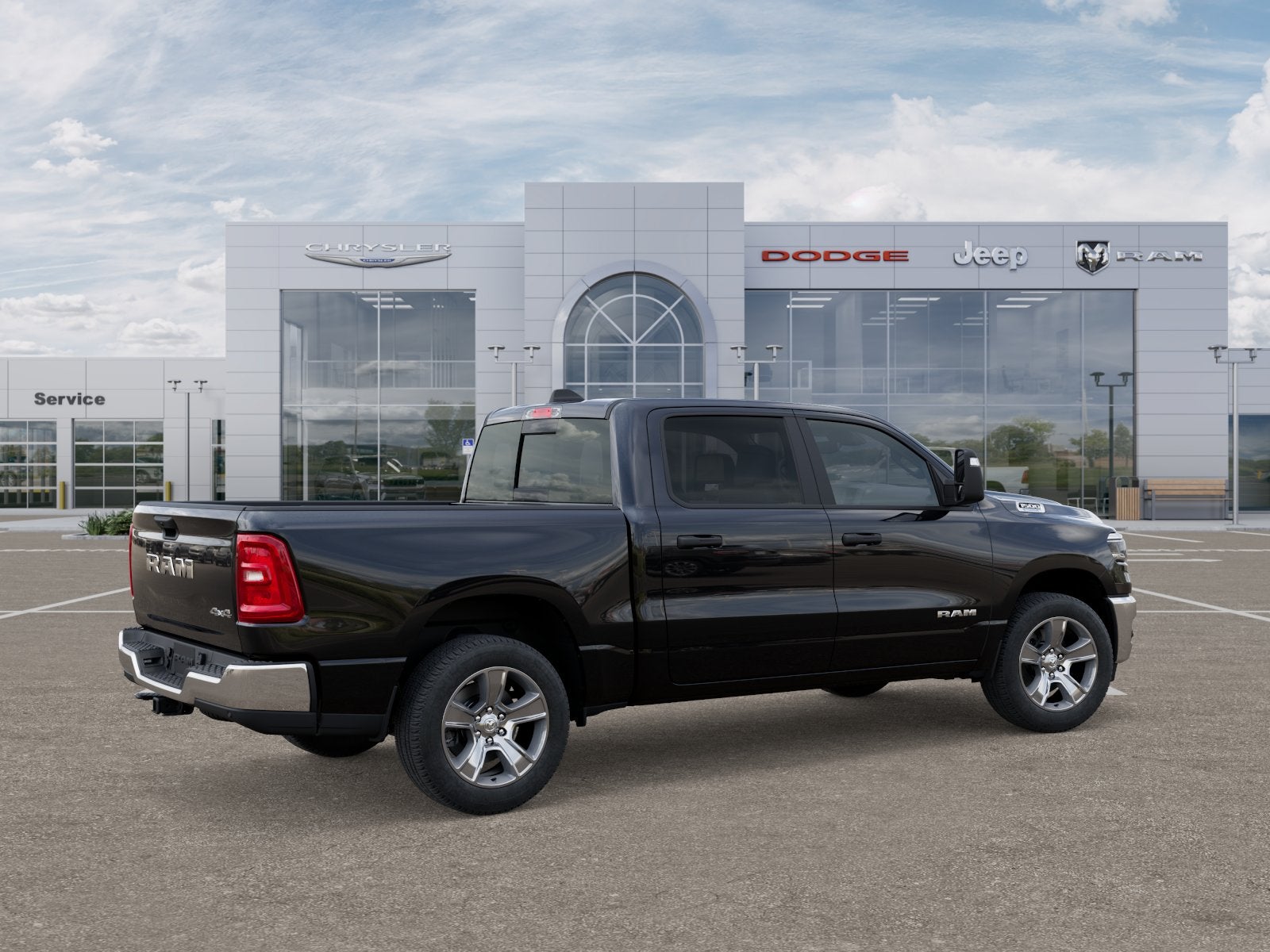 2025 RAM 1500 RAM 1500 TRADESMAN CREW CAB 4X4 5'7' BOX