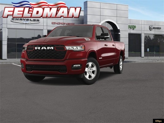 2025 RAM 1500 RAM 1500 BIG HORN CREW CAB 4X4 6'4' BOX in Woodhaven, MI - Feldman Chrysler Dodge Jeep Ram Auto Group