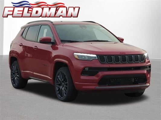 2023 Jeep Compass COMPASS (RED) 4X4 in Woodhaven, MI - Feldman Chrysler Dodge Jeep Ram Auto Group