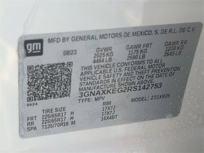 2024 Chevrolet Equinox FWD LT