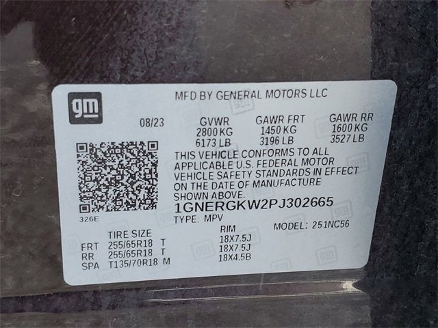 2023 Chevrolet Traverse LT Cloth