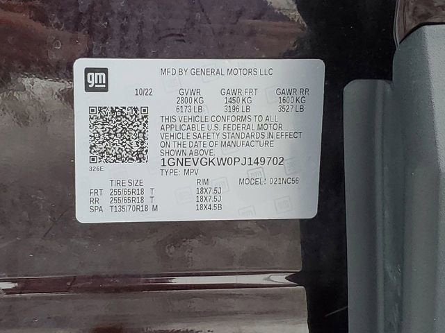 2023 Chevrolet Traverse LT Cloth