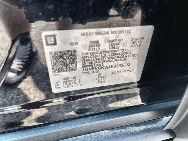 2019 Chevrolet Traverse LT Cloth