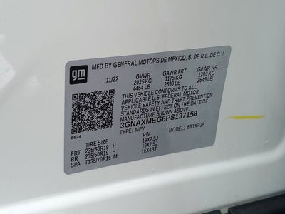 2023 Chevrolet Equinox RS