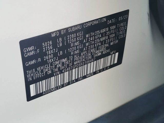 2024 Subaru Outback Touring XT