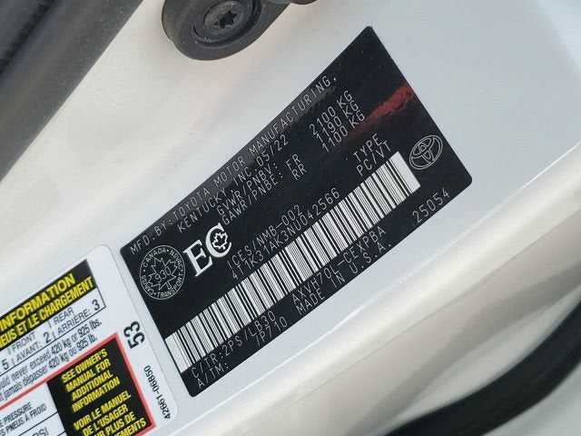 2022 Toyota Camry Hybrid XSE