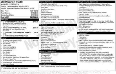2024 Chevrolet Trax LS