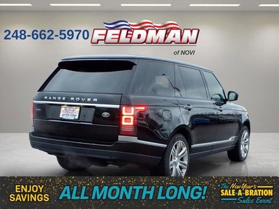 2015 Land Rover Range Rover 5.0L V8 Supercharged Autobiography Black
