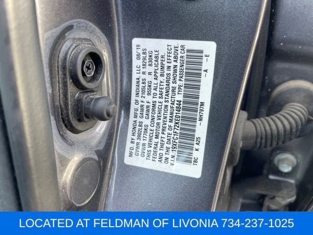 2019 Honda Civic EX-L